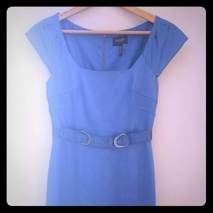 Blue Sheath dress, Laundry by Shelli Regal, Sz 2